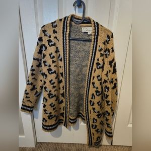 Leopard Print Cardigan